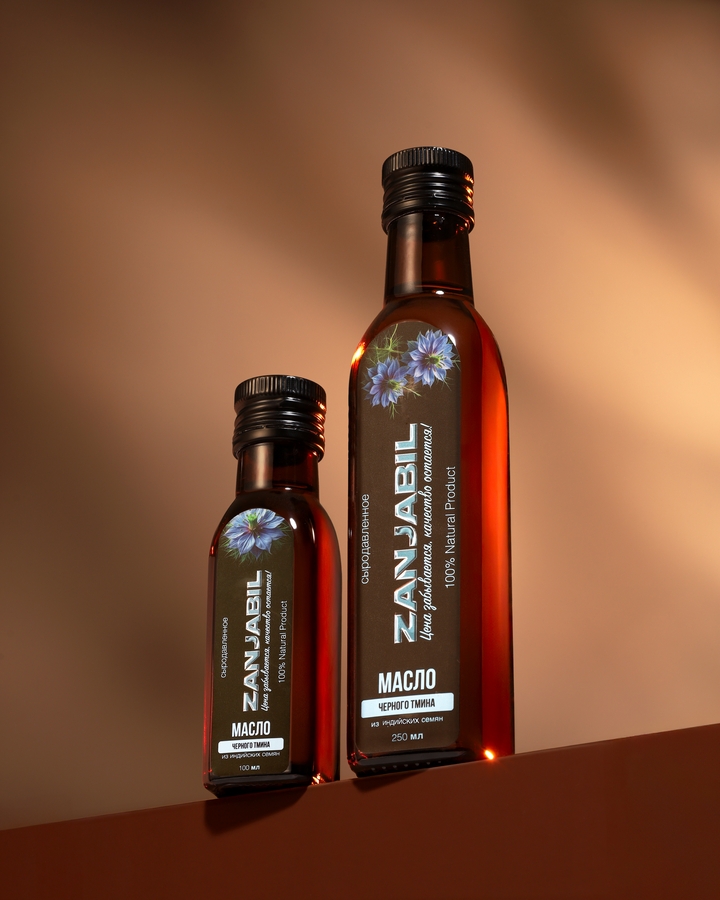 Масло чёрного тмина Индия