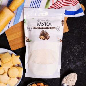 Мука из обезжиренных семян кедрового ореха- 250г